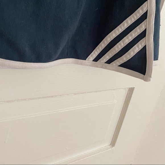 Vintage VTG Adidas Three Stripe Navy Tennis Skirt - Picture 7 of 7